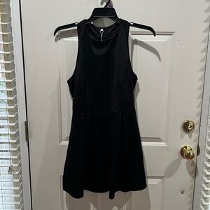 Elegant Black Sleeveless Midi Dress